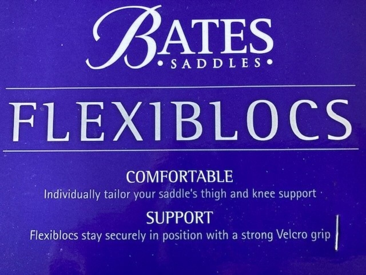 Bates Taquets FlexiBlocs Bates All Purpose Large Noir