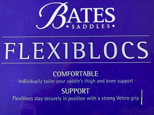 Bates Taquets FlexiBlocs Bates Dressage Standard Noir Bates Taquets FlexiBlocs Bates Dressage Standard Noir