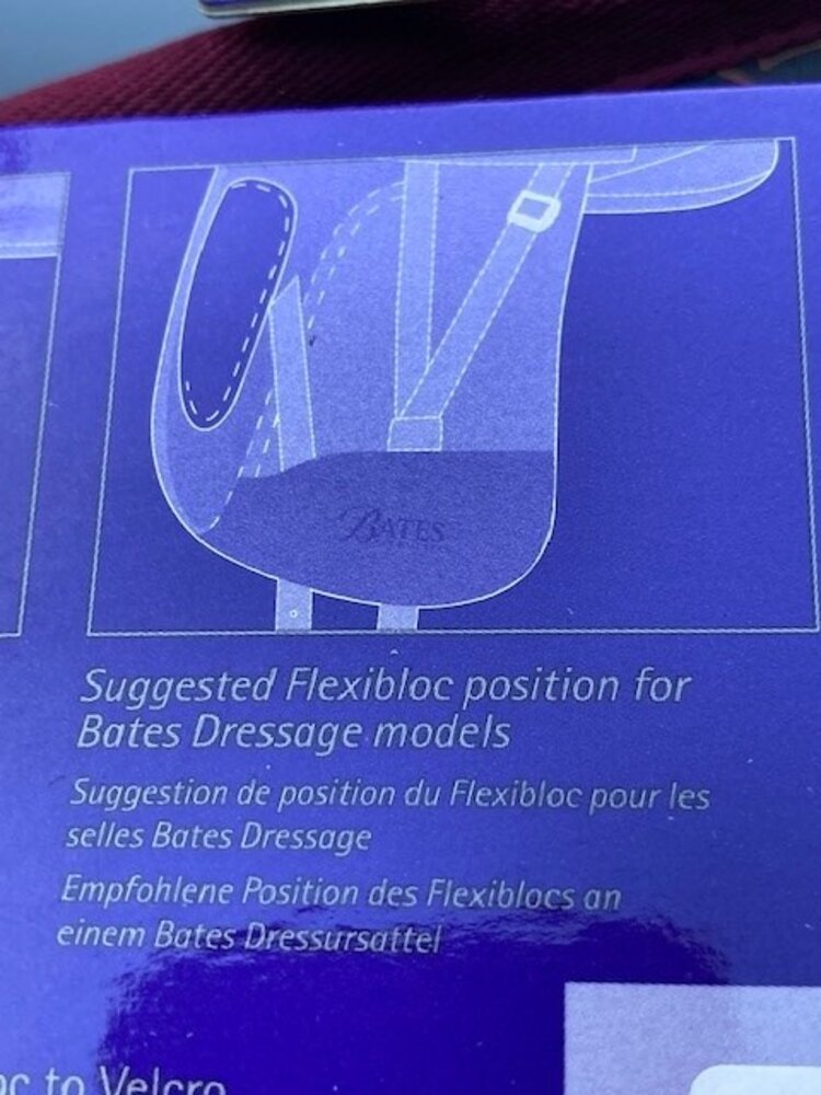 Bates FlexiBlocs Bates Dressage Standard Black Bates FlexiBlocs Bates Dressage Standard Black