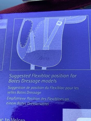 Bates FlexiBlocs Bates Dressage Standard Black Bates FlexiBlocs Bates Dressage Standard Black