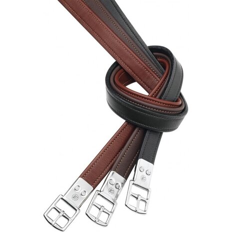 Bates Etrivières Bates Cuir Noir