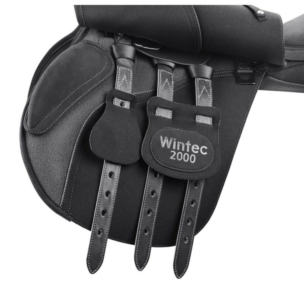 Wintec Zadel Wintec 2000 Hoge Schoft Veelzijdig HART Zwart