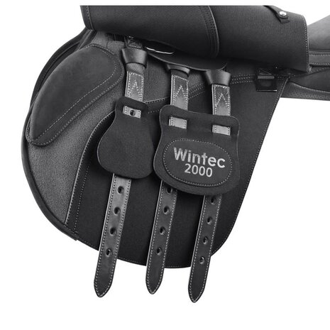 Wintec Zadel Wintec 2000 Hoge Schoft Veelzijdig HART Zwart