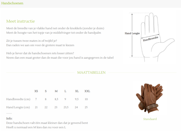 Ideal Equestrian Menhandschoenen Standard leer Ideal Ideal Equestrian Menhandschoenen Standard leer Ideal