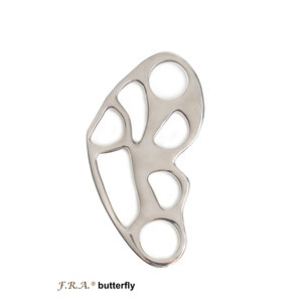 F.R.A. Butterfly set hackamore 115mm rvs