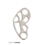 F.R.A. Copy of Bubbles set hackamore 110mm rvs F.R.A. Copy of Bubbles set hackamore 110mm rvs