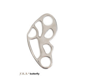 F.R.A. Copy of Bubbles set hackamore 110mm rvs F.R.A. Copy of Bubbles set hackamore 110mm rvs