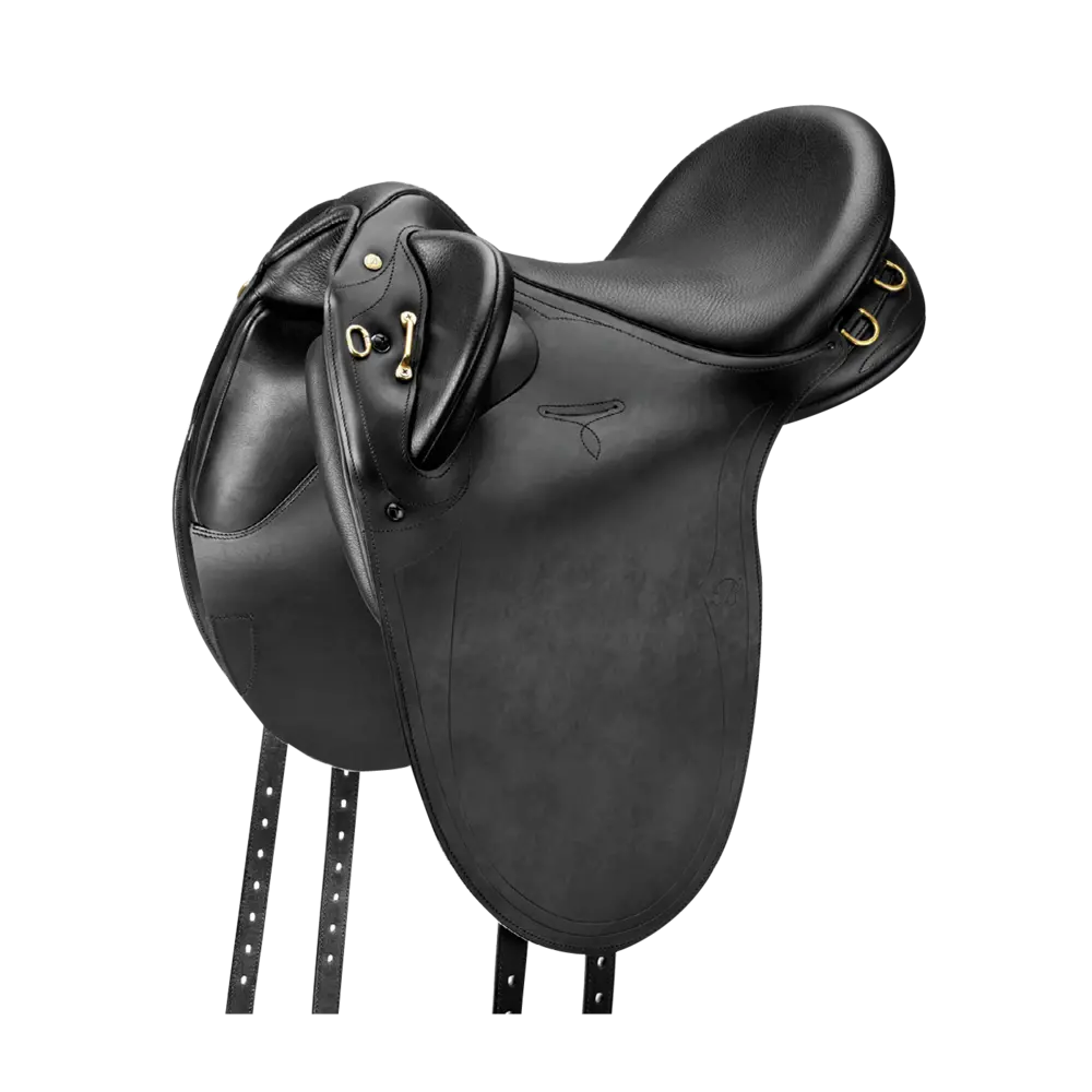 Bates Zadel Bates Kimberley Stock CS Heritage leder Zwart Bates Zadel Bates Kimberley Stock CS Heritage leder Zwart