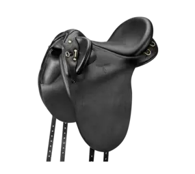 Bates Zadel Bates Kimberley Stock CS Heritage leder Zwart Bates Zadel Bates Kimberley Stock CS Heritage leder Zwart