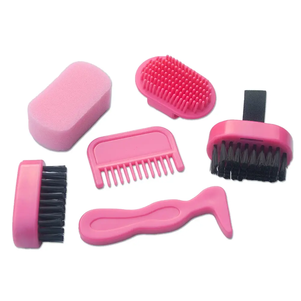 Crafty Ponies Crafty Ponies verzorgingsset  poetsgerief roze incl. instructieboekje