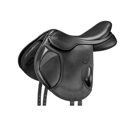 Arena Zadel Arena Jumping Monoflap HART Zwart Arena Zadel Arena Jumping Monoflap HART Zwart