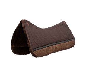 Edix Saddles Edix WN 8-pocket Merino pad western Brown/Brown