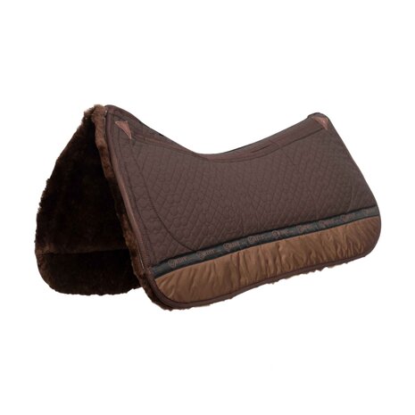 Edix Saddles Edix WN 8-pocket Merino pad western Brown/Brown Edix Saddles Edix WN 8-pocket Merino pad western Brown/Brown