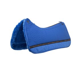Edix Saddles Westernpad  8-pockets Bont Fur Koningsblauw Royal Blue Edix Saddles Westernpad  8-pockets Bont Fur Koningsblauw Royal Blue