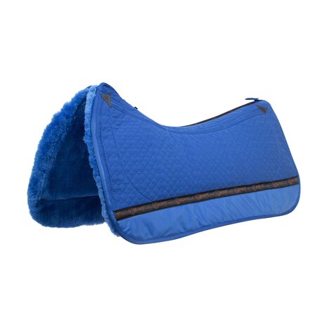 Edix Saddles Westernpad  8-pockets Bont Fur Royal Blue Edix Saddles Westernpad  8-pockets Bont Fur Royal Blue