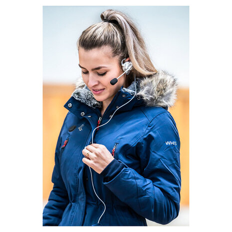 WHIS Competition headset zilver WHIS Competition headset zilver