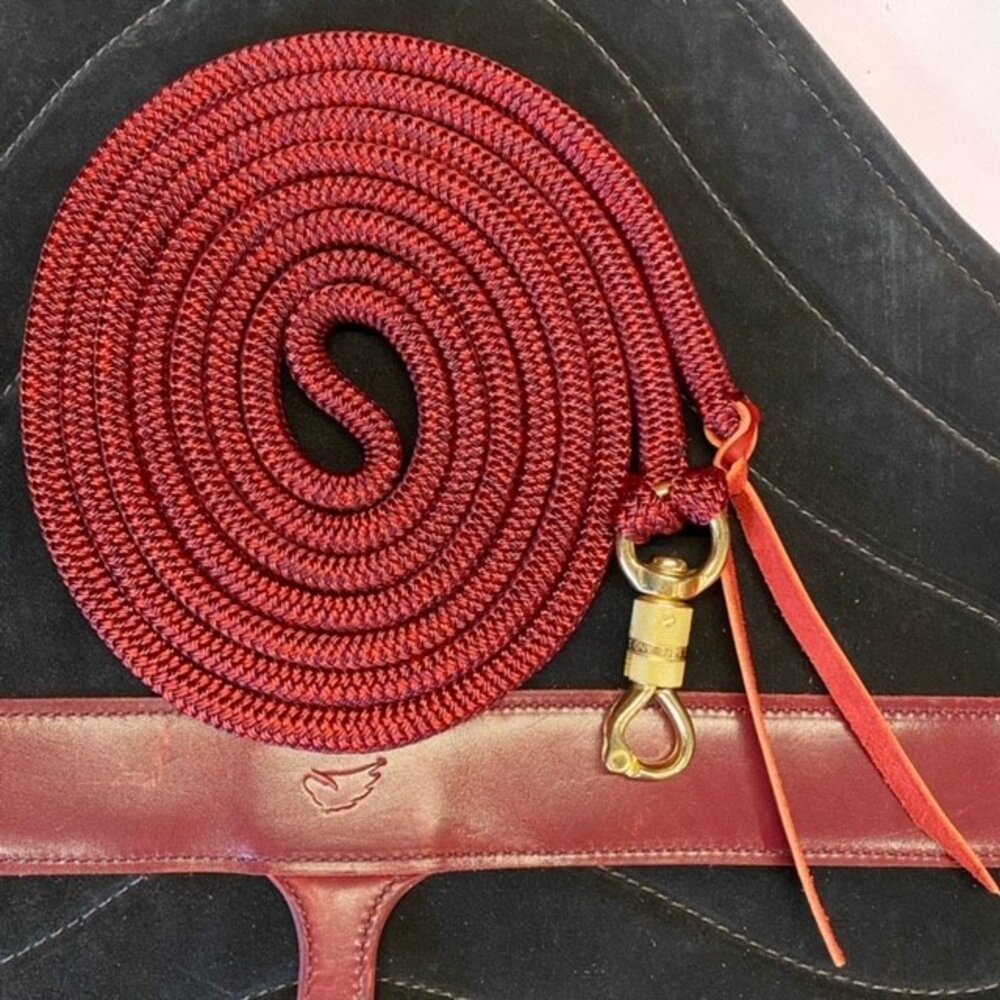 Parelli Touw 12-Foot Line  Bordeaux/Rood