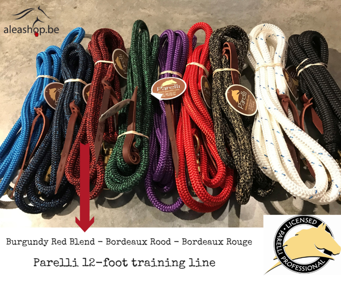 Parelli Touw 12-Foot Line  Bordeaux/Rood