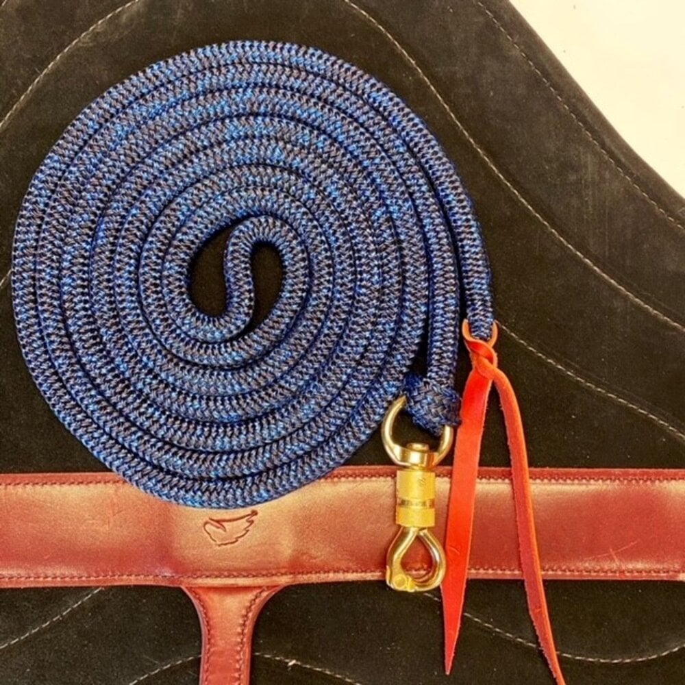 Parelli 12-Foot Training Rope Blue/Black - Aleashop
