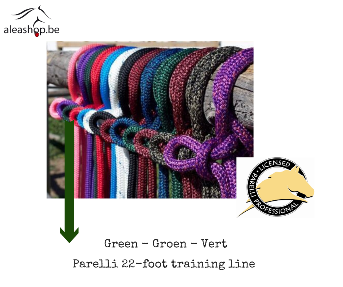Parelli Touw 22-Foot Line Snap Groen