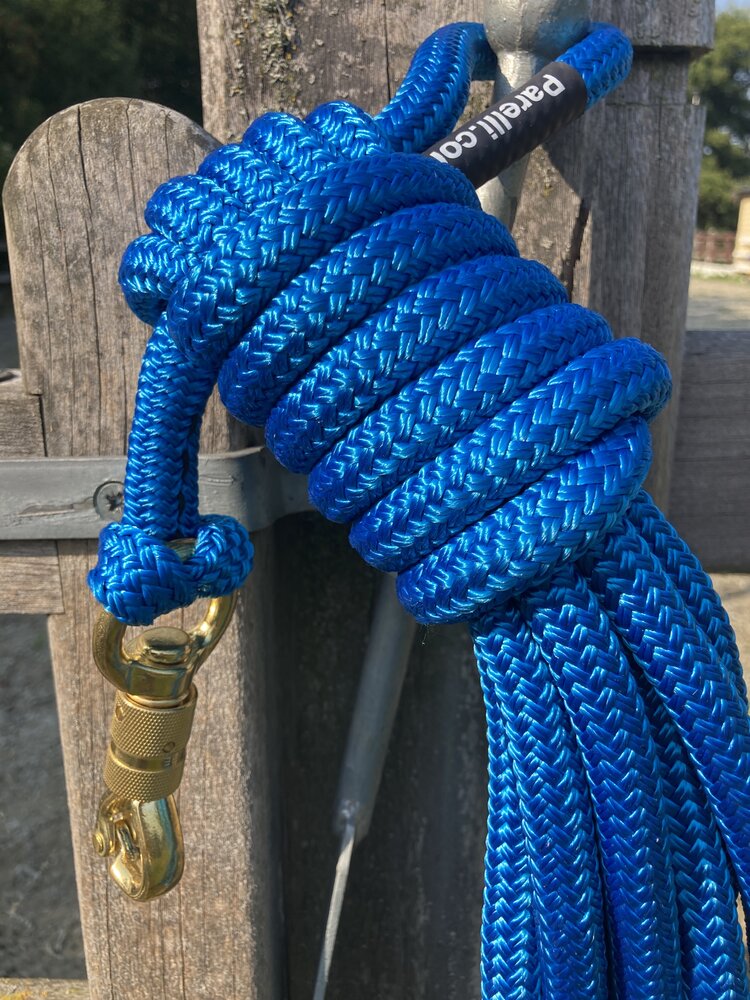 Parelli Longe 22-Foot Line Snap Bleu 6.7m Parelli Longe 22-Foot Line Snap Bleu 6.7m