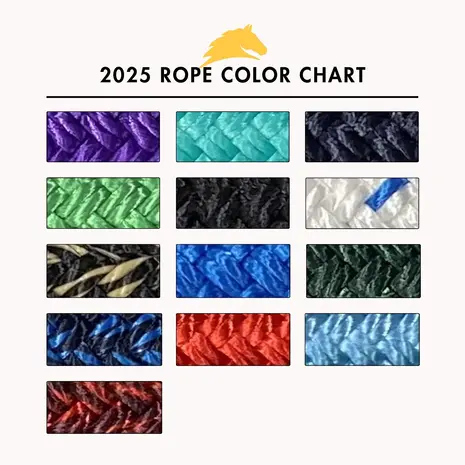 Parelli Touw 22-Foot Line Snap Blauw 6.7m