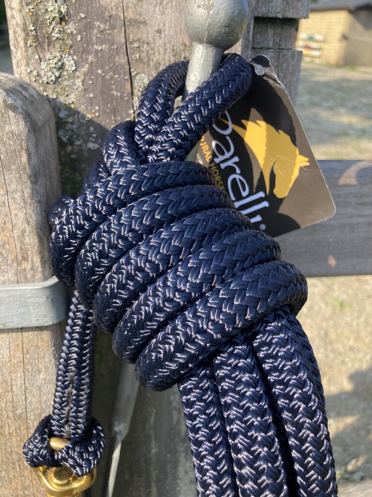 Parelli Longe 22-Foot Line Snap Navy 6.7m