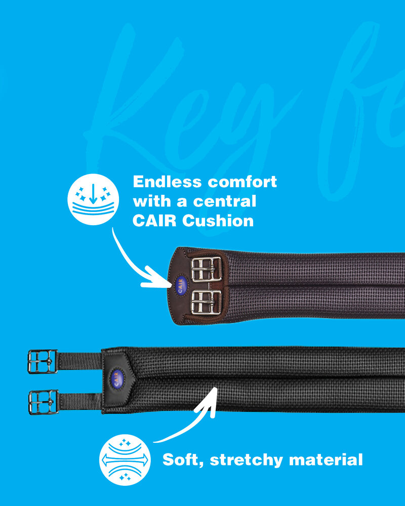 Wintec Elastische Miracle singel dressuur Wintec zwart