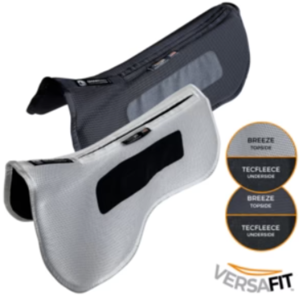 Parelli VersaFit Therapeutic Shimmable Half-Pad Black Parelli VersaFit Therapeutic Shimmable Half-Pad Black