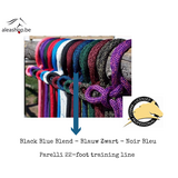 Parelli Longe 22-Foot Line Snap Bleu/Noir