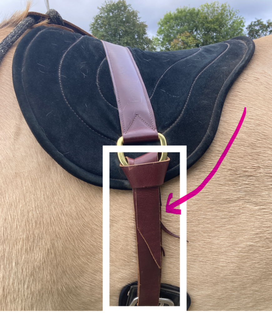 Parelli Replacement Latigo for Bareback Pad (per stuk!)