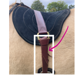 Parelli Replacement Latigo for Bareback Pad (per piece!) Parelli Replacement Latigo for Bareback Pad (per piece!)