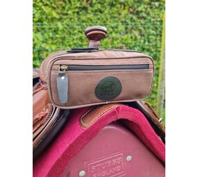 MAGS Zadeltas Pommelbag canvas Kay bruin