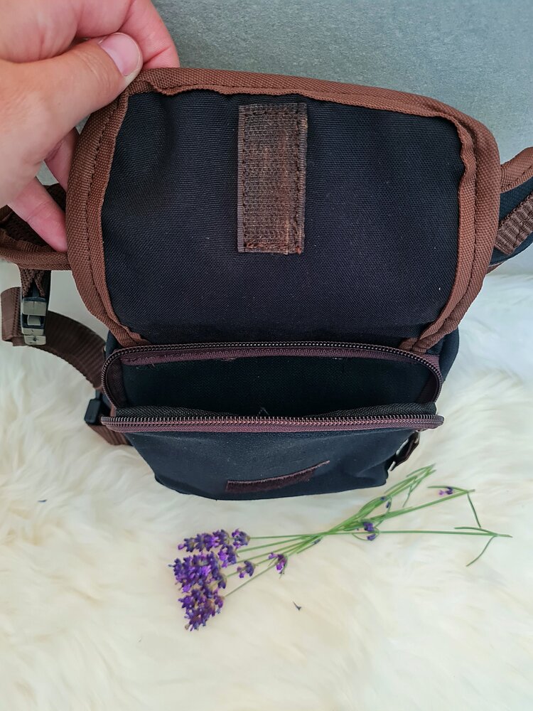 MAGS Heuptas canvas Sidney zwart