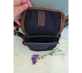 MAGS Heuptas canvas Sidney zwart