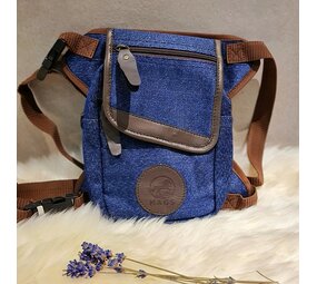 MAGS Heuptas canvas Lucy blauw