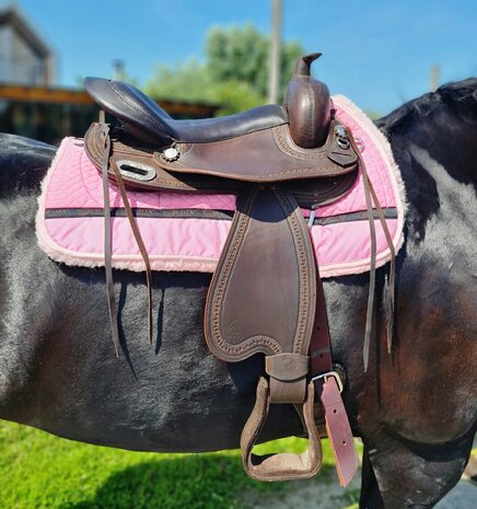 MAGS Westernzadel MAGS Western Shorty donkerbruin