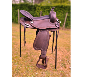 MAGS Westernzadel MAGS Western Shorty lichtbruin