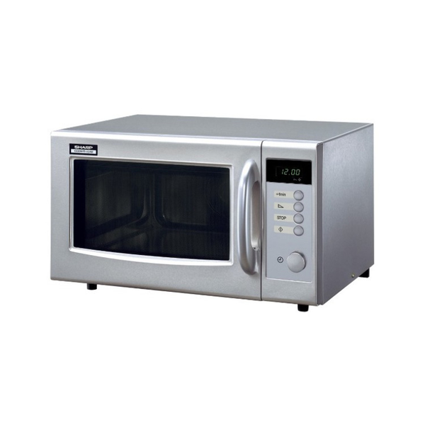 Sharp magnetron R-15AM | 5 Standen | Geheel RVS | 1kW | 28L | 230V | 520x424x309(h)mm