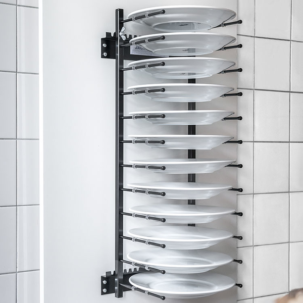 Jackstack Muurmodel Bordenrek | Geschikt voor 12 borden | 240x700(h)mm