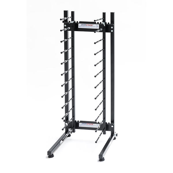 Jackstack werktafelmodel bordenrek | Geschikt voor 12 borden | 290x300x730(h)mm