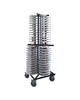 Jackstack Jackstack verrijdbaar bordenrek | Geschikt voor 104 borden | 600x600x1790(h)mm 