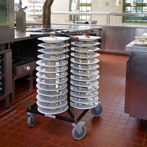 Jackstack verrijdbaar bordenrek | Geschikt voor 52  borden | 6000x600x1030(h)mm