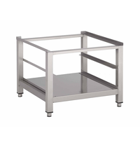 Gastro-Inox Gastro-Inox onderstel voor vaatwassers | 50x50cm | Met onderblad | Geheel RVS | 600x600x400(h)mm Gastro-Inox Gastro-Inox onderstel voor vaatwassers | 50x50cm | Met onderblad | Geheel RVS | 600x600x400(h)mm