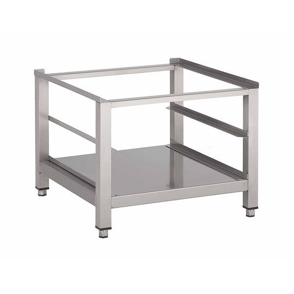 Onderstel Vaatwasser | RVS | 2 Niveaus (500x500) | Bodemschap | Verstelbare Poten | 600x600x400(h)mm