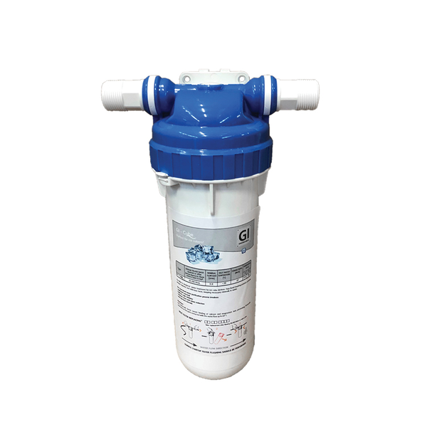 Waterfilter/Ontharder | IJsblokjesmachines | Aansluiting 3/4" | Kunststof | Ø120x310(h)mm
