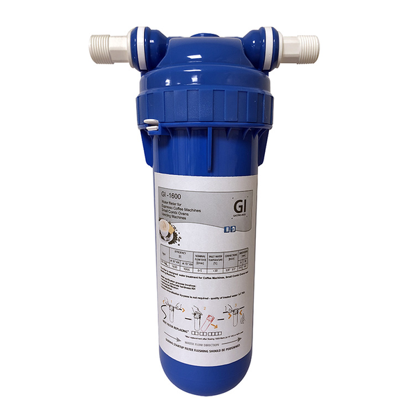 Gastro-Inox waterfilter/ontharder voor koffiezetapparaat |  3/8, 1/2 inch | Kunststof | 310x120(Ø)(h)mm