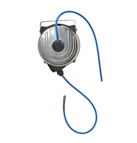 Gastro-Inox Gastro-Inox haspel | Met 12 meter slang Gastro-Inox Gastro-Inox haspel | Met 12 meter slang