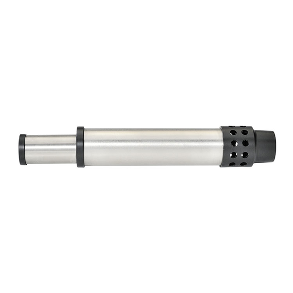 Overlooppijp met ECO filter | Ø38mm | 280mm | Geheel RVS