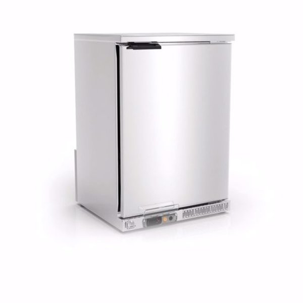 Barkoelkast Coreco NRH 150 L RVS | 130 liter | Dichte deur | 620x520x850(h)mm